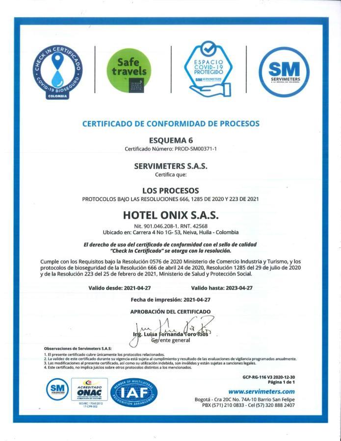 Hotel Onix T เนย์บา ภายนอก รูปภาพ